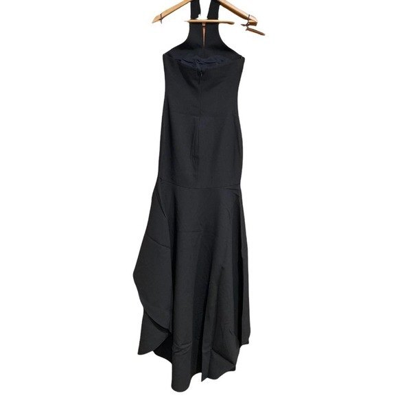 Likely x Revolve Formal Black High Low Jenny Gown Halter Top Women’s 0 - Picture 8 of 12